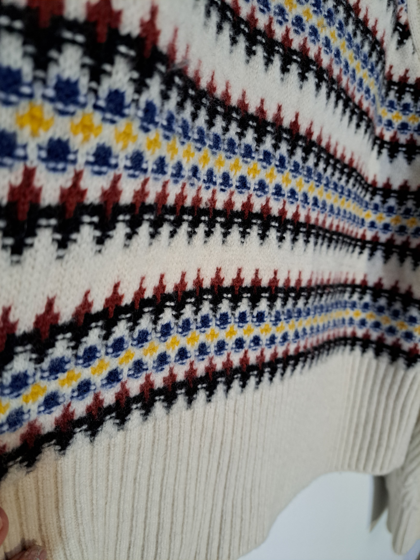 Veronica Beard Fair Isle Knit Sweater - photo 2