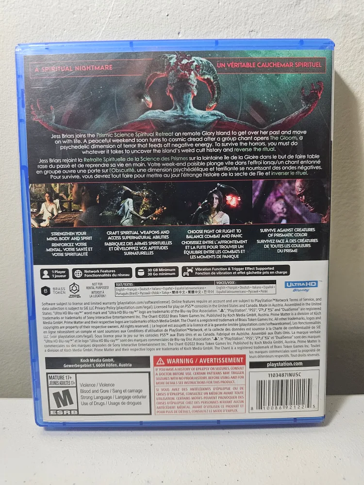 The Chant PS5 image indicator(2)