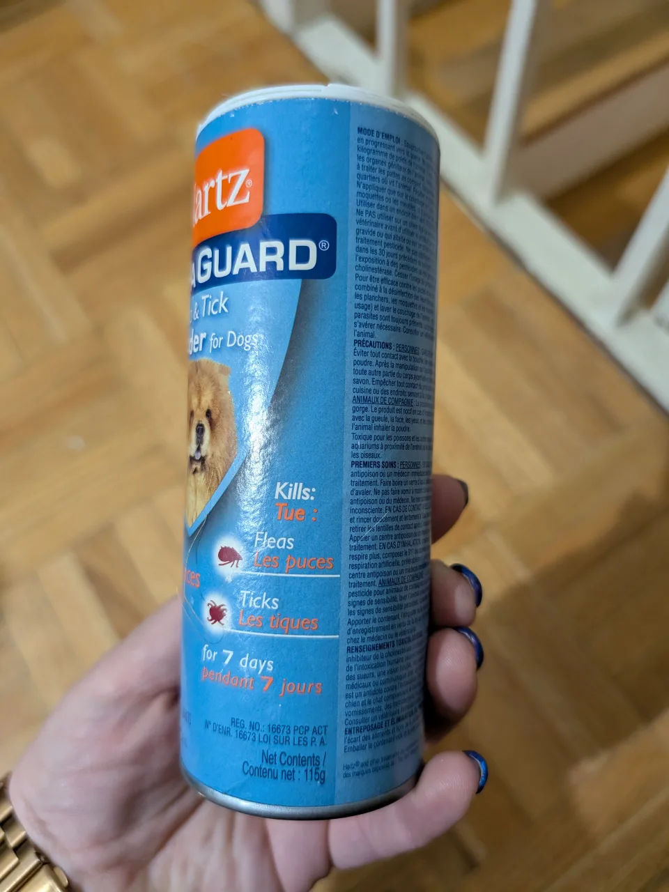 Mostly full Ultra guard flea and tick powder - pets image indicator(2)