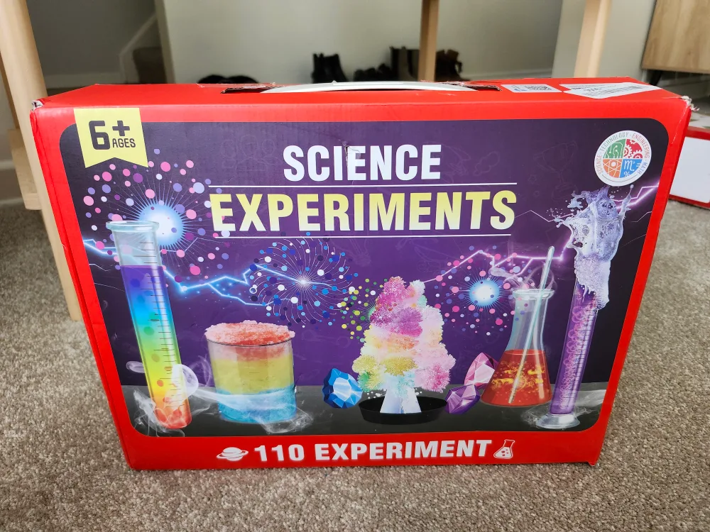 110 Science Experiments Kit - STEM Toy for Kids thumbnail