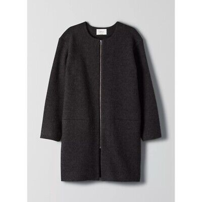 Wilfred, BANVILLE Wool Coat, Charcoal, Medium. - photo 5