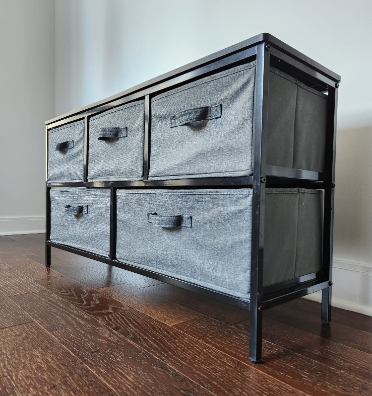 FREE Storage Unit (Metal Frame / Canvas Drawers)