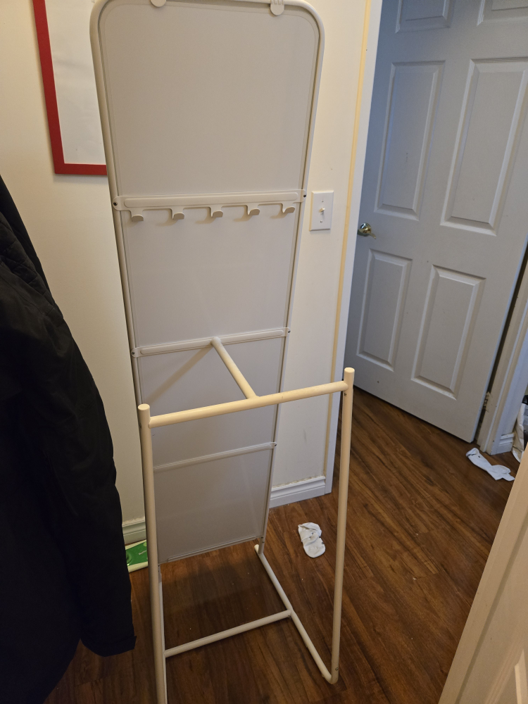 IKEA KNAPPER Full-Length Mirror with Clothes Rack - photo 5
