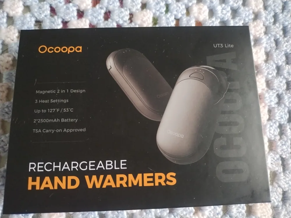 Ocoopa UT3 Lite Rechargeable Hand Warmers thumbnail