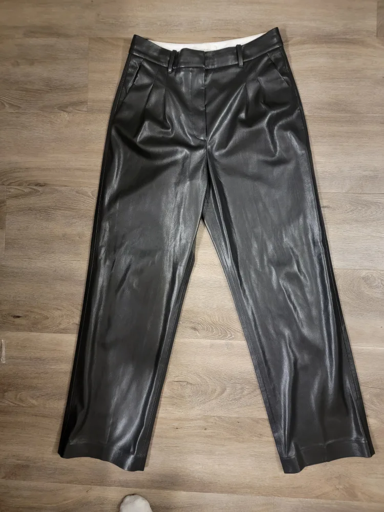 Wilfred The Effortless Pant Faux Leather Size 10 thumbnail