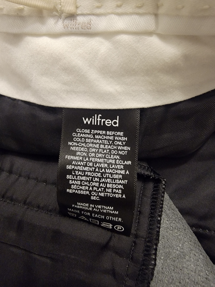 Wilfred The Effortless Pant Faux Leather Size 10 - photo 5