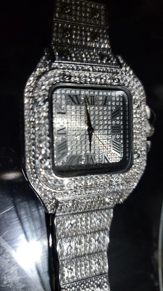 Mens Iced Out Watch image indicator(3)