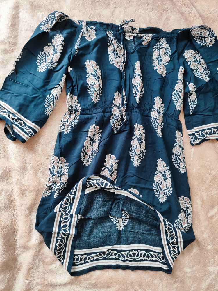 Floral Off-the-Shoulder Dress - photo 2