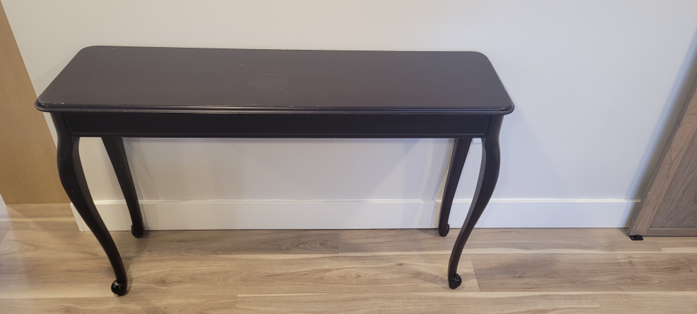 Dark Brown Console Table - photo 5