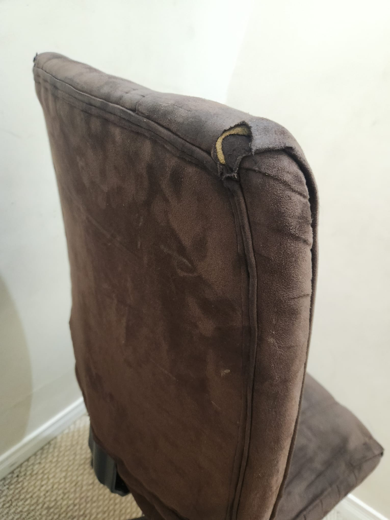 Brown Office Chair with Minor Damage - photo 3