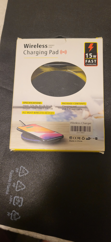 15W Fast Wireless Charging Pad