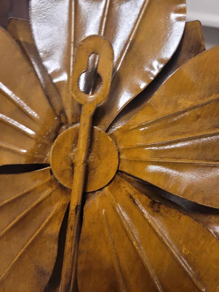 Set of 2 Large Metal Flower Hooks image indicator(2)