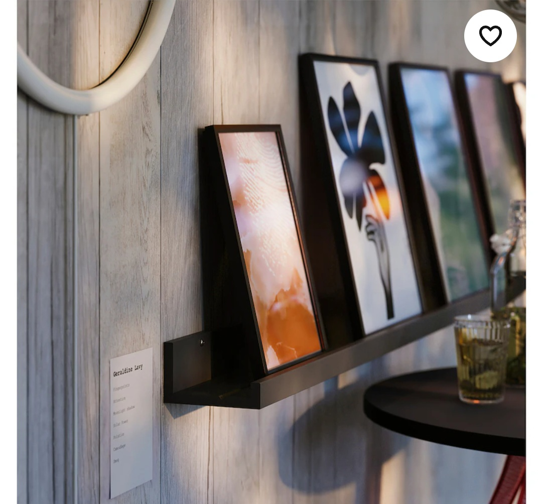 IKEA Black Shelves - photo 3