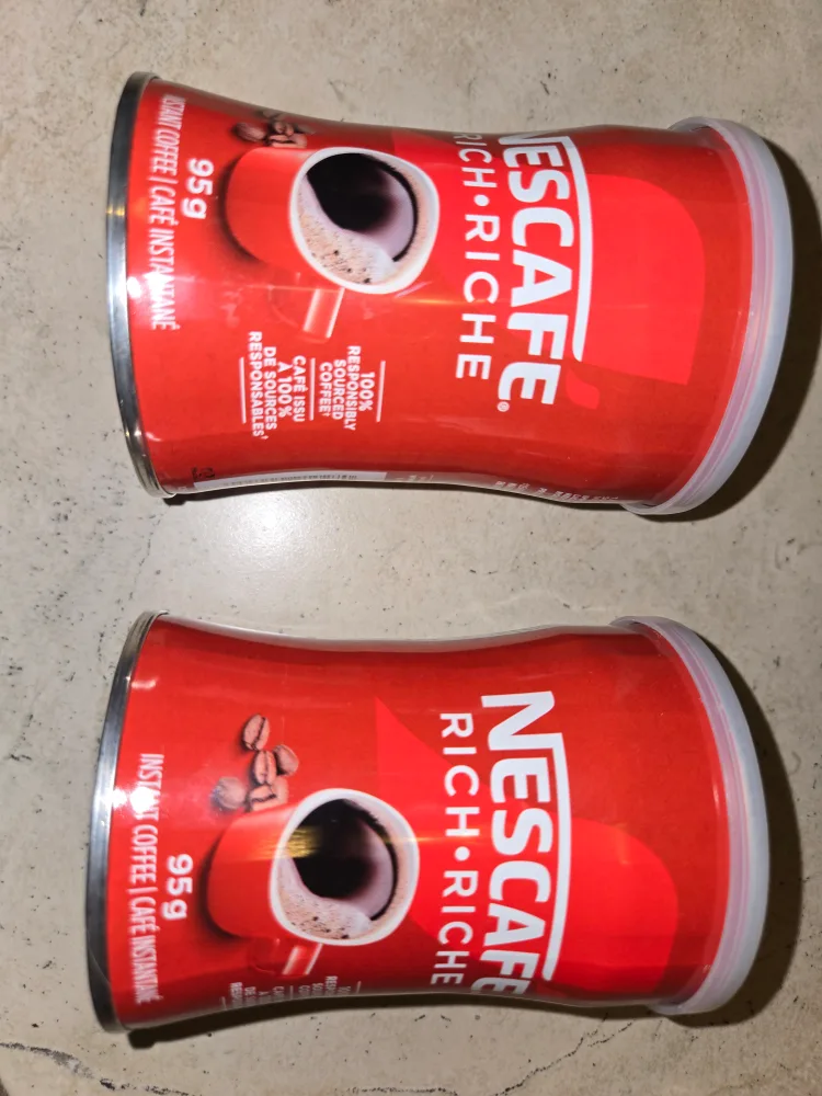 Two Nescafé Rich-Riche Instant Coffee Containers (95g each) image indicator(3)