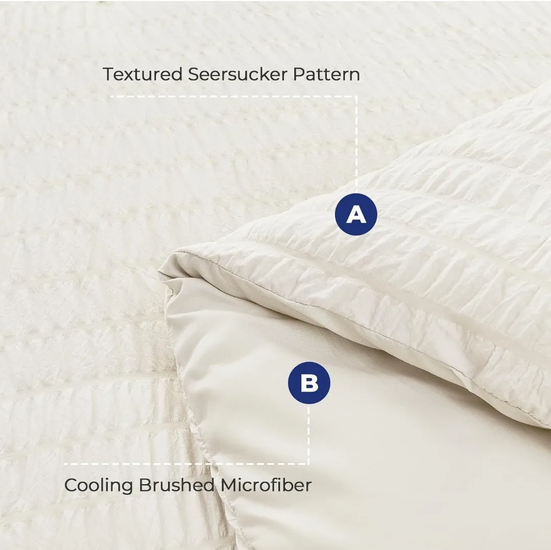 HYMOKEGE Ivory duvet, all season image indicator(3)