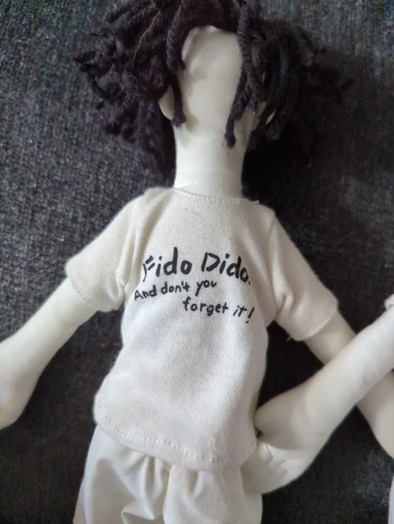#freecycle. Fido Dido Rag Dolls Set of 2 image indicator(2)