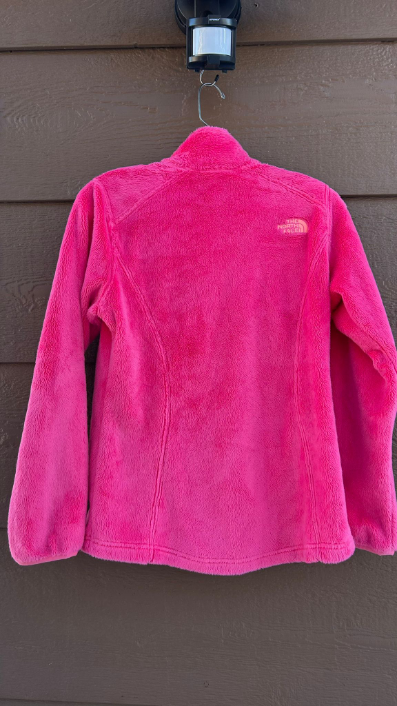 Girls' Pink The North Face Fleece Jacket - Size Kids Large - photo 3