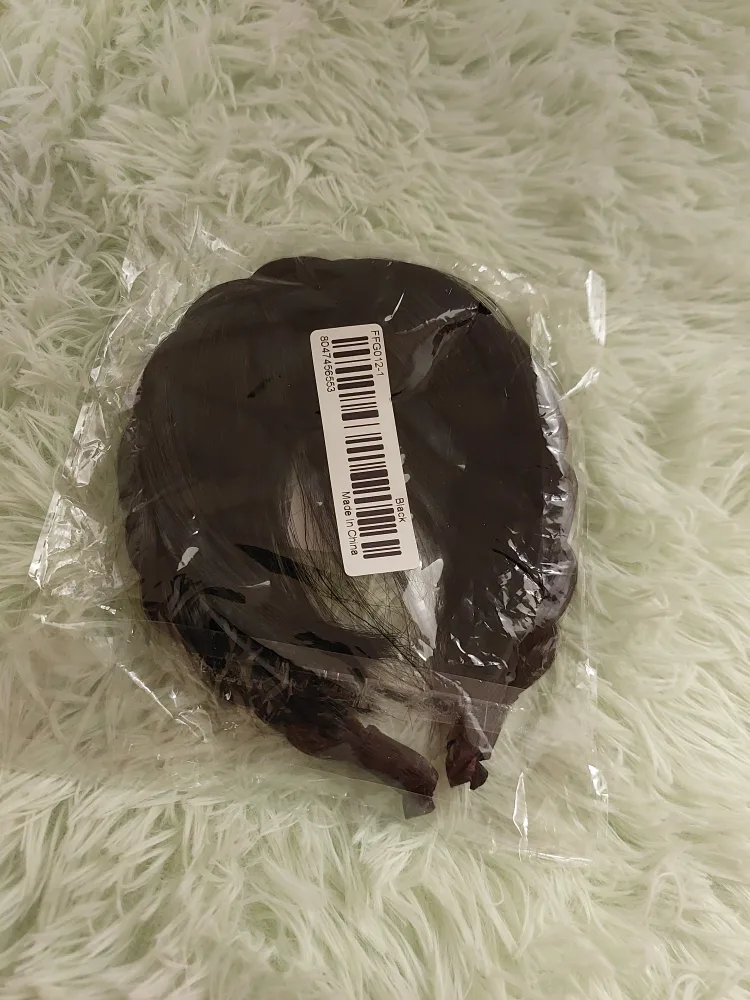 Braided Hairpiece with Bangs image indicator(2)