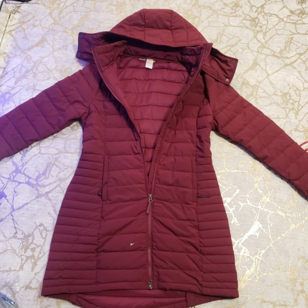 UOLO Women's Size Large Insulated Parka - Burgundy image indicator(3)
