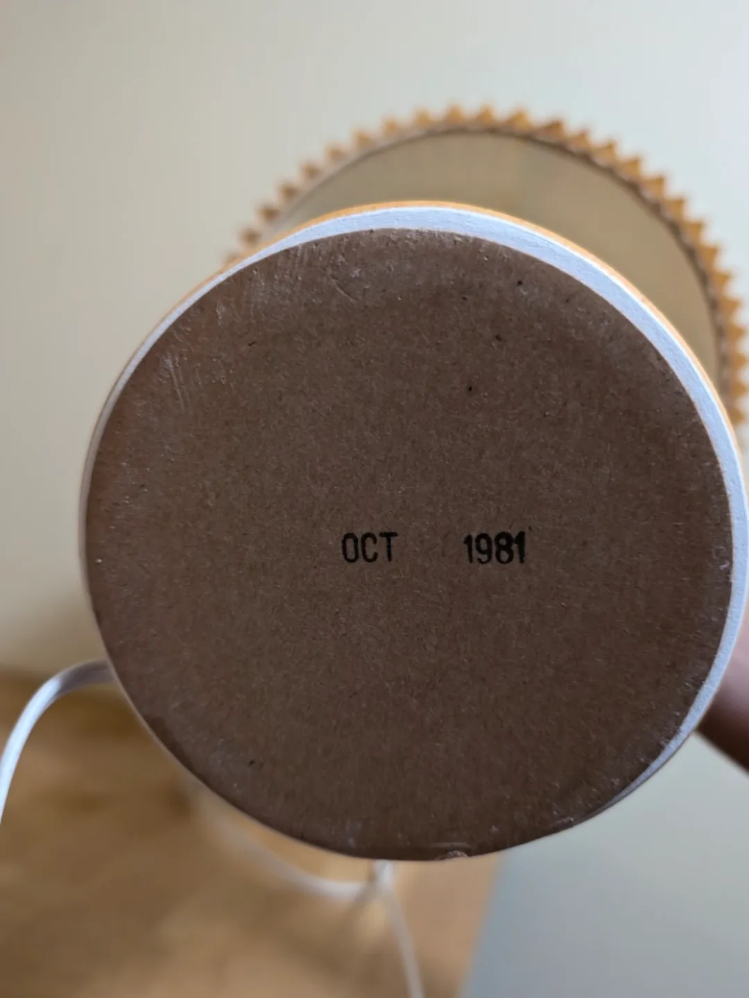 Pair of Vintage 1981 Table Lamps with Floral Design image indicator(3)