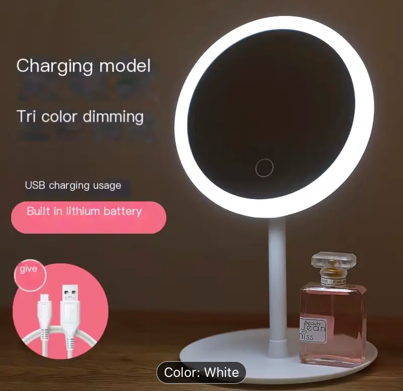 LED mirror - photo 3