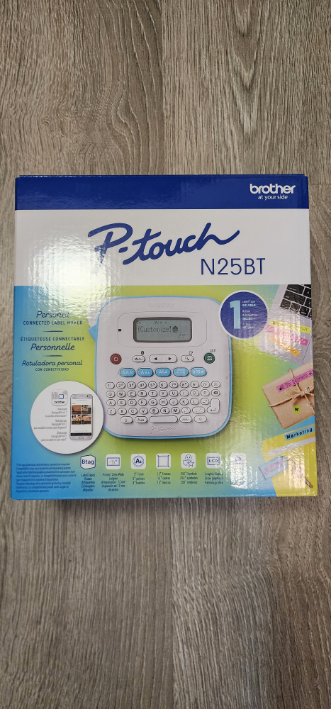 Brother P-touch N25BT Label Maker (2 labels)