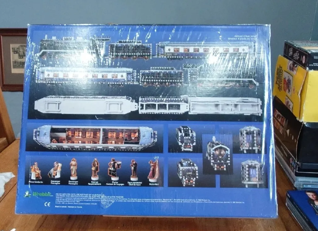 Wrebbit 3D Puzzle - Orient Express Train image indicator(2)
