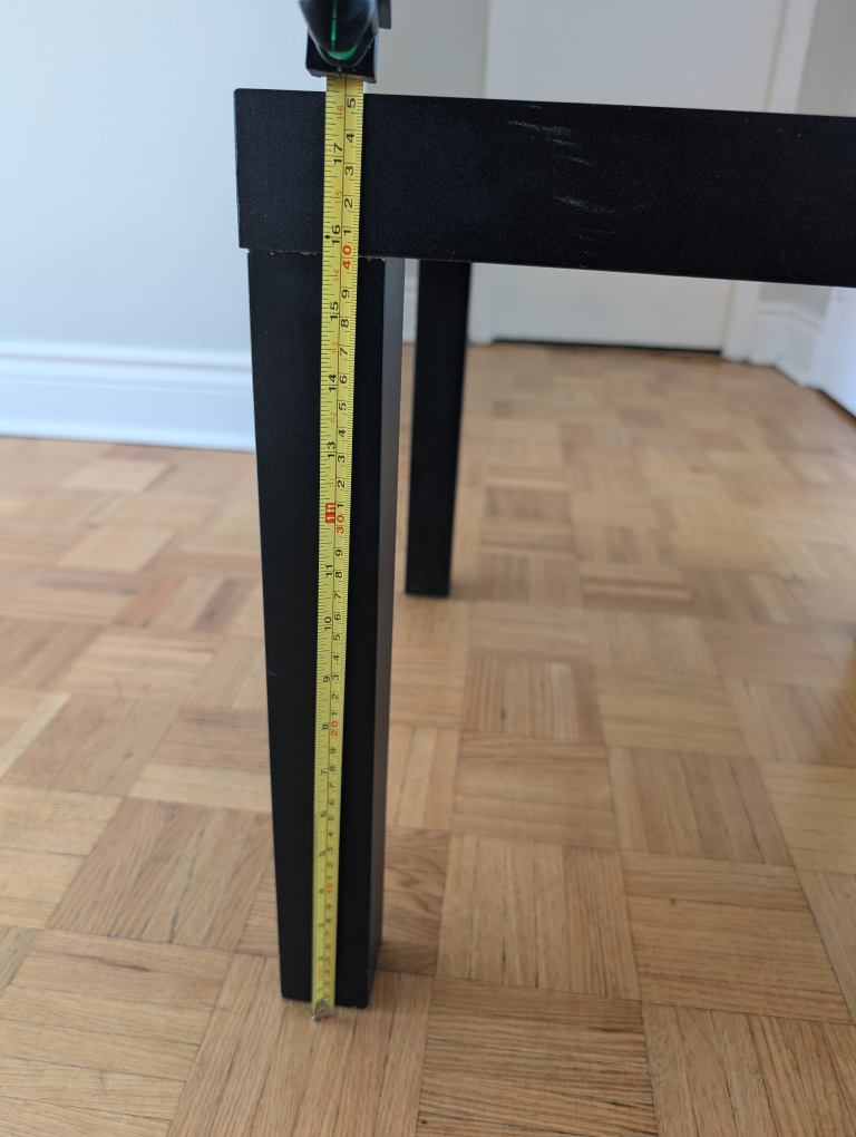 Black Glass-Top Coffee Table/side Table - photo 4