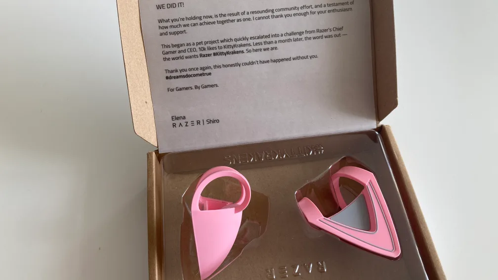 Kitty Ears for Razer Kraken headset image indicator(4)