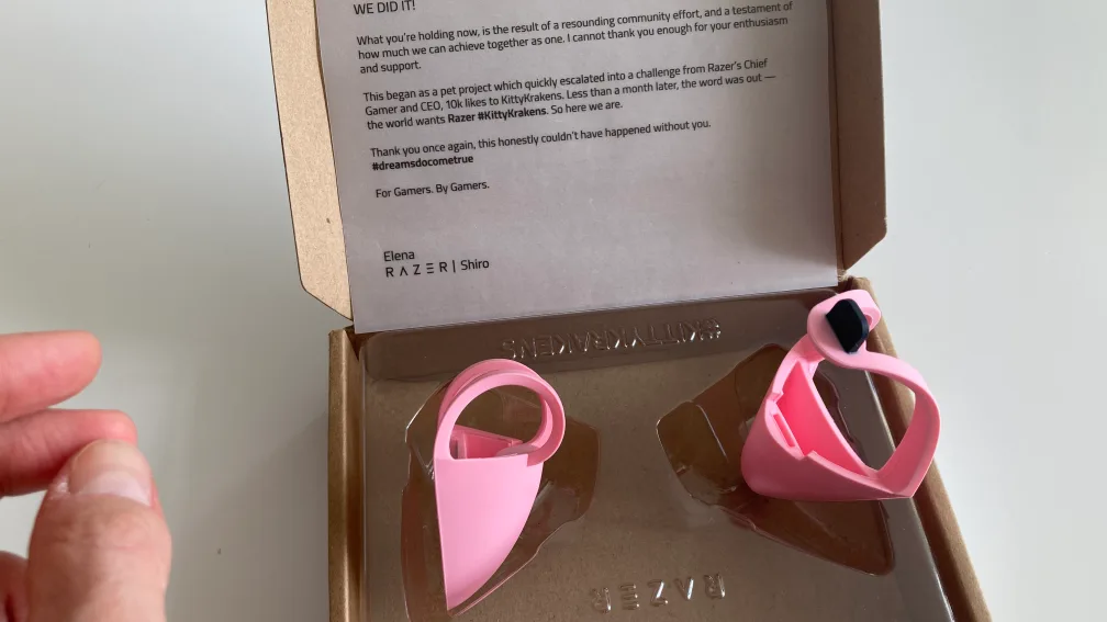 Kitty Ears for Razer Kraken headset image indicator(5)