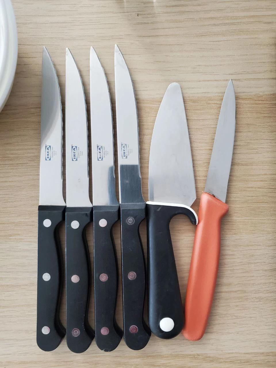 Cutlery set with 6 knifes and Cutlery tray - photo 3