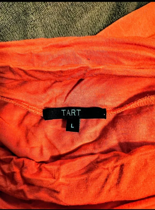 TART Women's Maxi Skirt - Size Large - Coral Orange image indicator(3)