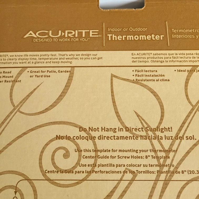 AcuRite Indoor/Outdoor Thermometer image indicator(3)