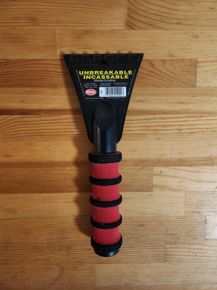 Mallory Unbreakable Ice Scraper - Winter Car Accessories