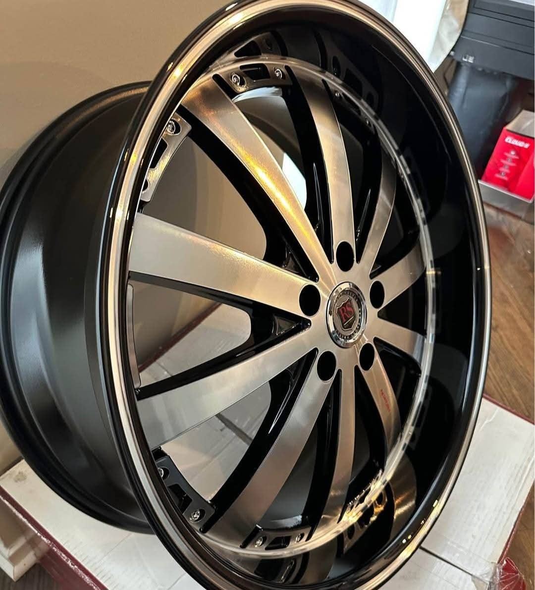 5 Brand New Red Sport RSW77AW 20x8.5 Wheels 5x114.3 5x4.5 - photo 3