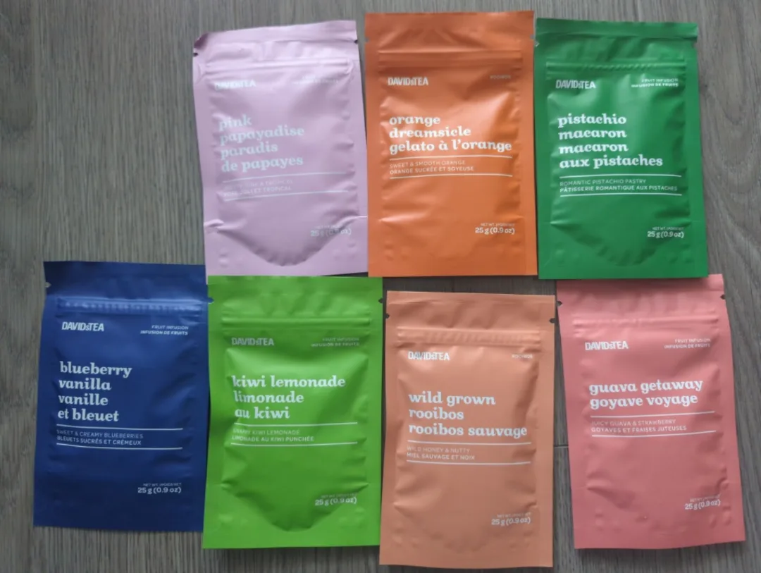 David's Tea Loose Leaf Variety Pack - Eight Flavours thumbnail