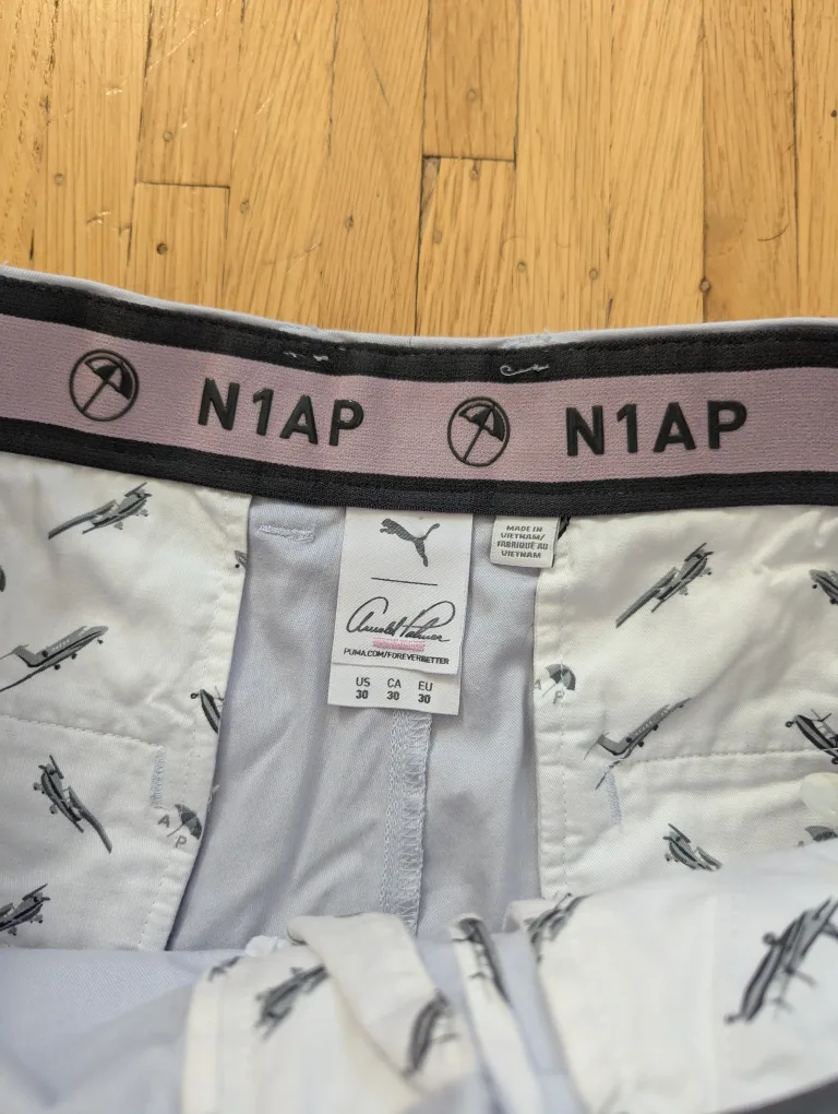 Puma x Arnold Palmer N1AP Golf Shorts - Size 30 image indicator(2)