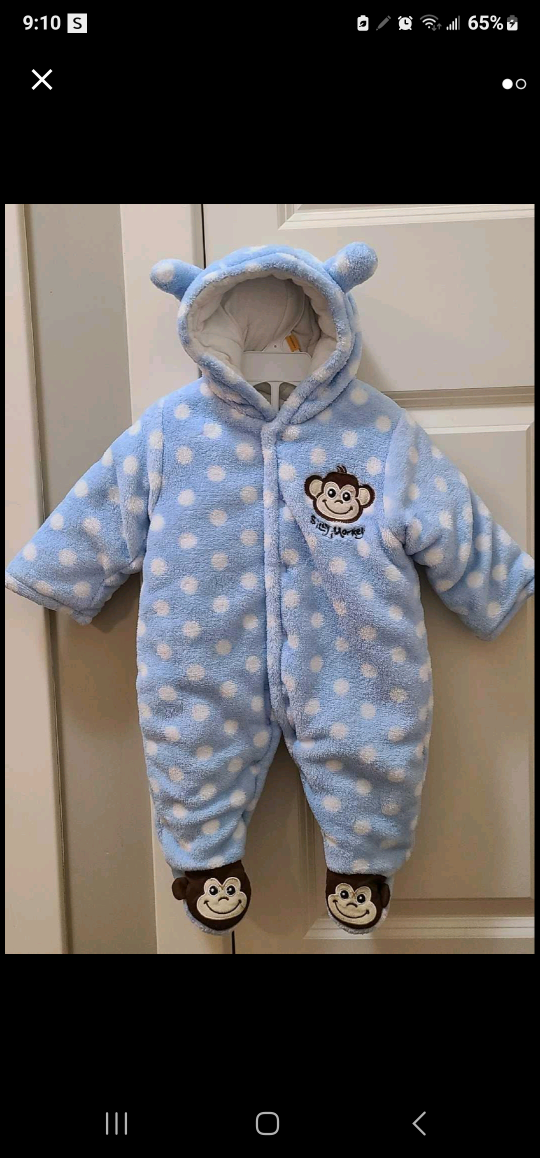 Baby Monkey Snowsuit