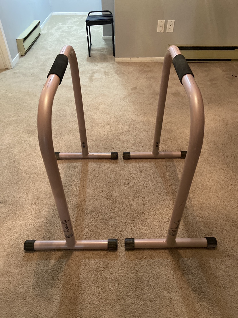 Used Parallel Bars for workout
