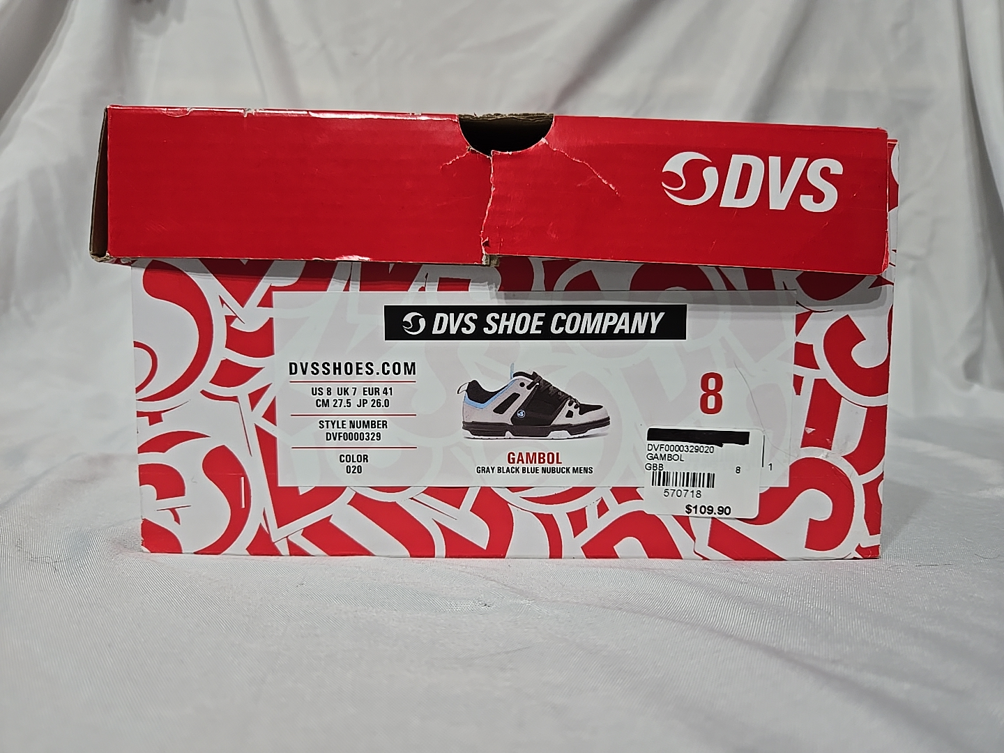 Men's DVS Gambol Skate Shoes - Size 8 - photo 5