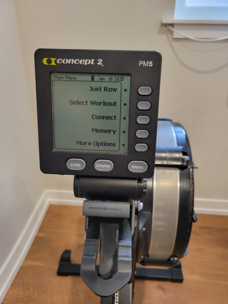 Concept 2 RowErg Rower - PM5  Excellent condition - photo 5