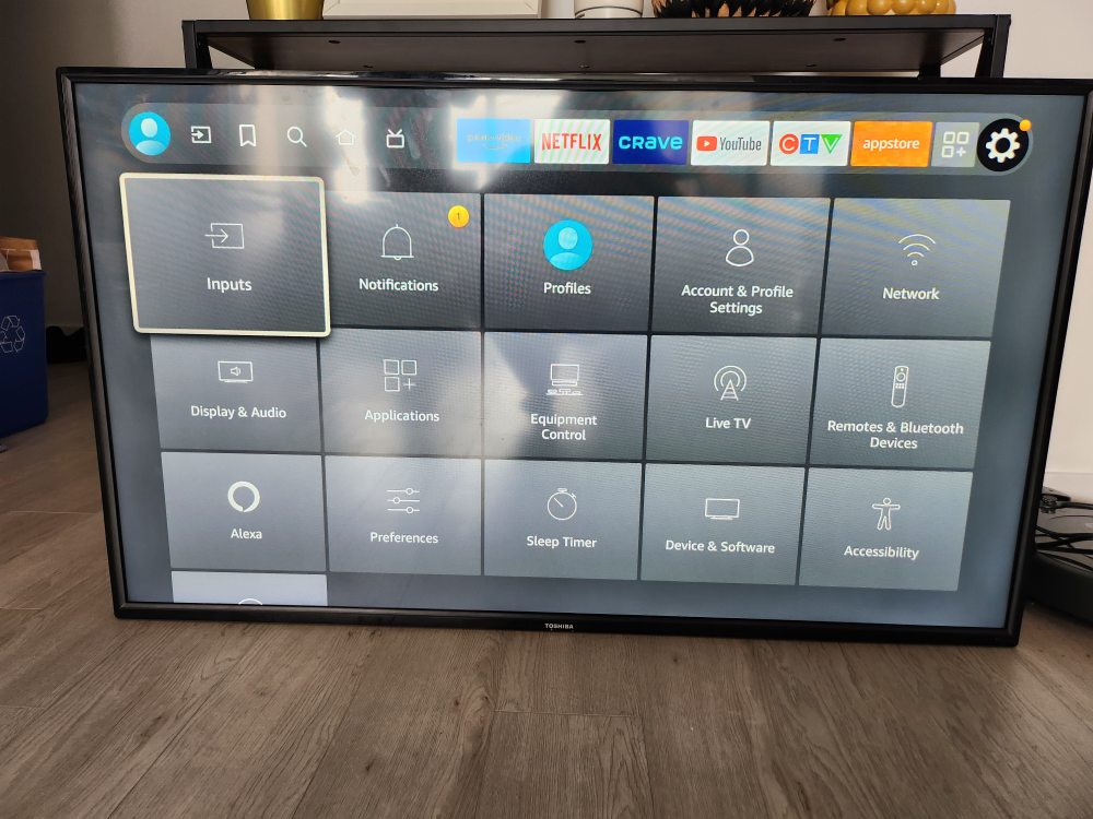 Toshiba Smart TV with Stand and Remote - photo 3