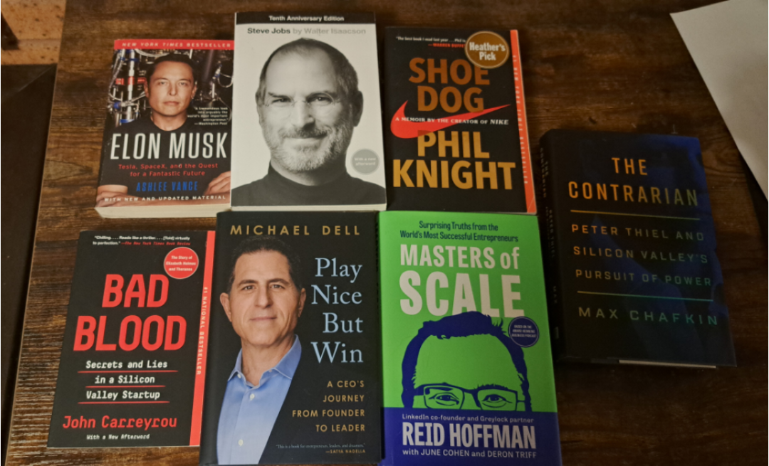 Seven Business/Biography Books