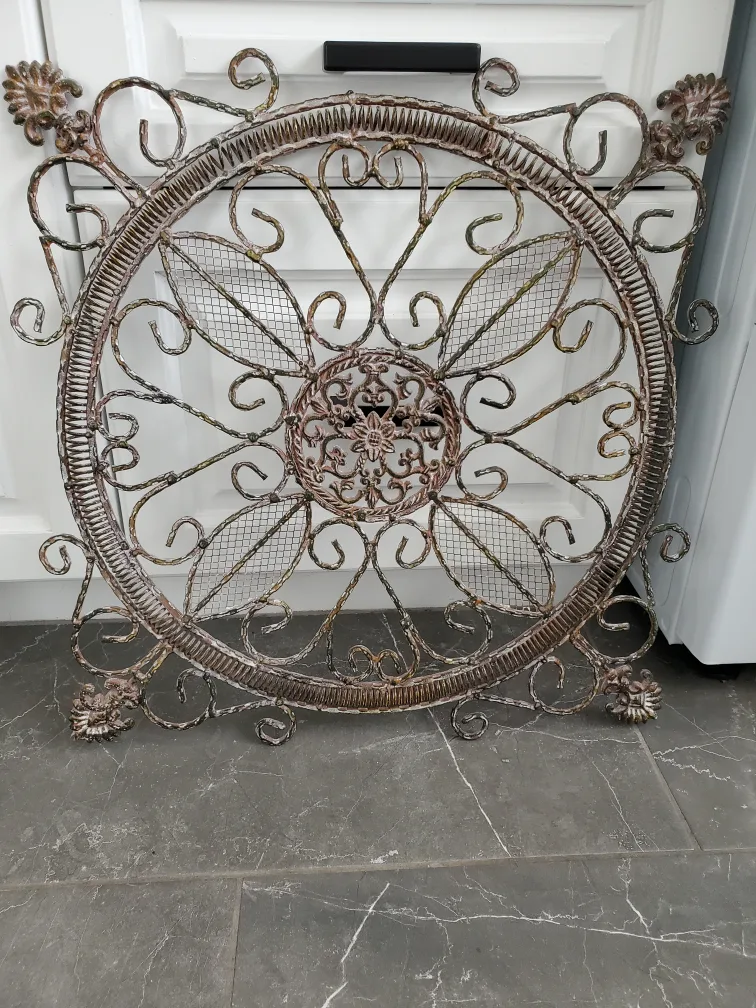 Set of Three Ornate Metal Wall Decor image indicator(2)