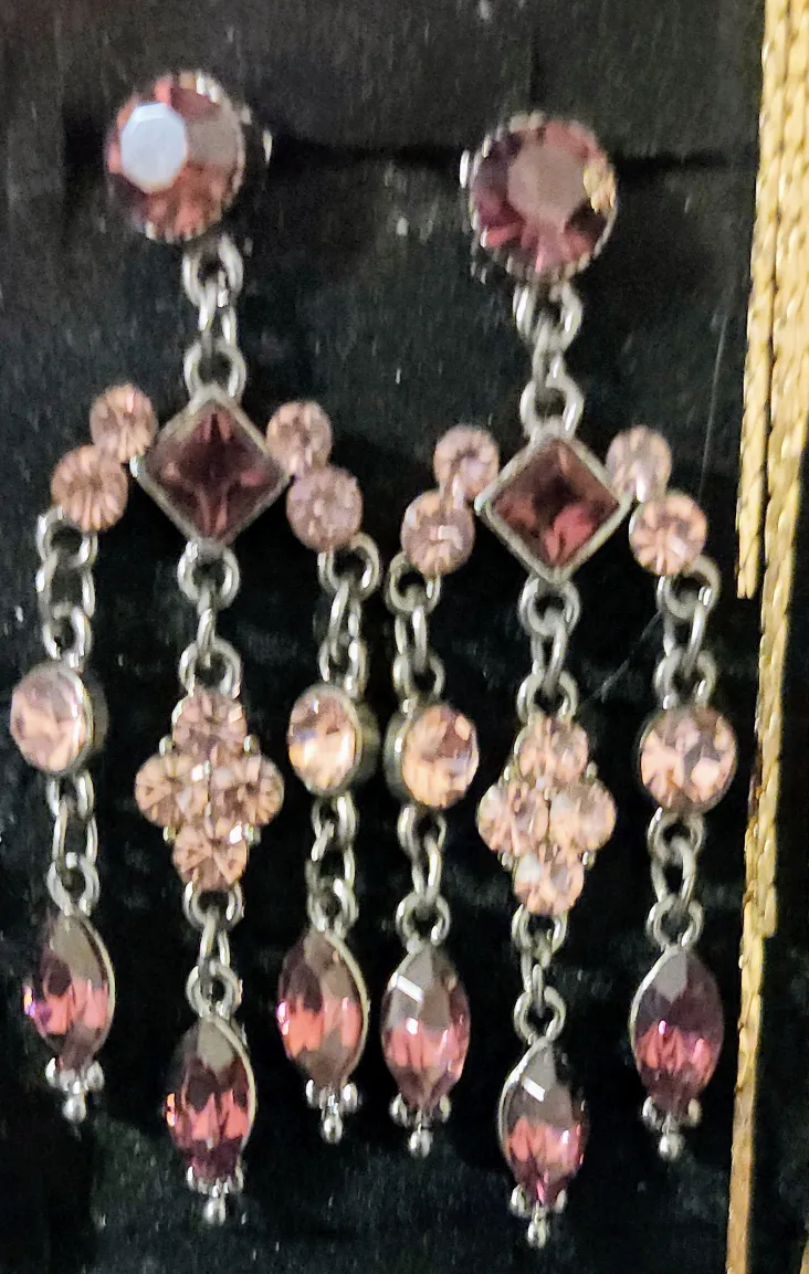 Three Pairs of Dangle Earrings image indicator(3)