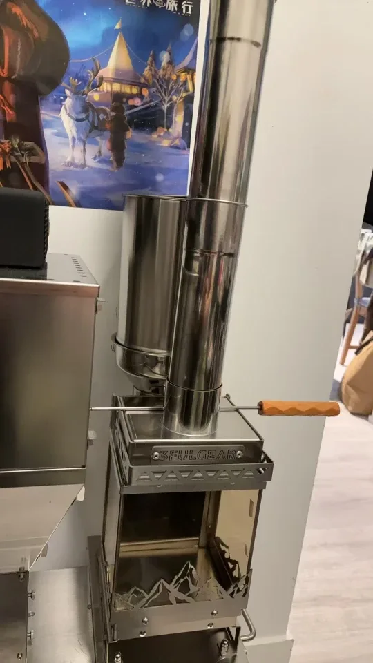 XFULGEAR Portable Indoor Outdoor Wood Burning Stove image indicator(2)