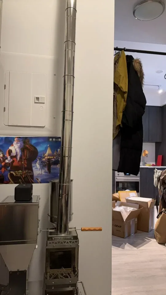 XFULGEAR Portable Indoor Outdoor Wood Burning Stove image indicator(3)