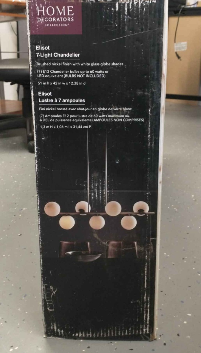 Home Decorators Collection Elisot 7-Light Chandelier - photo 2