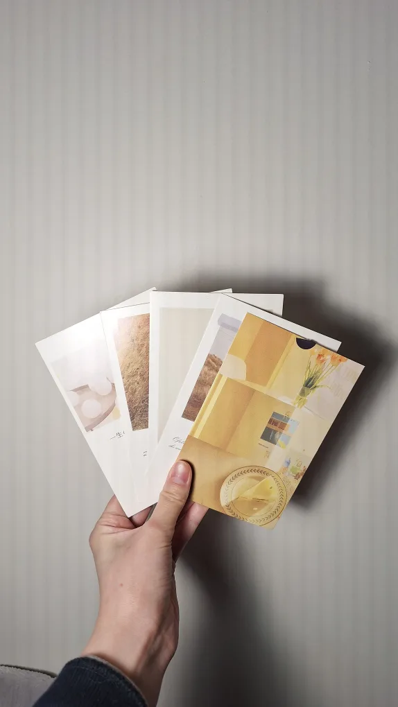 30 korean style postcard assorted image indicator(3)