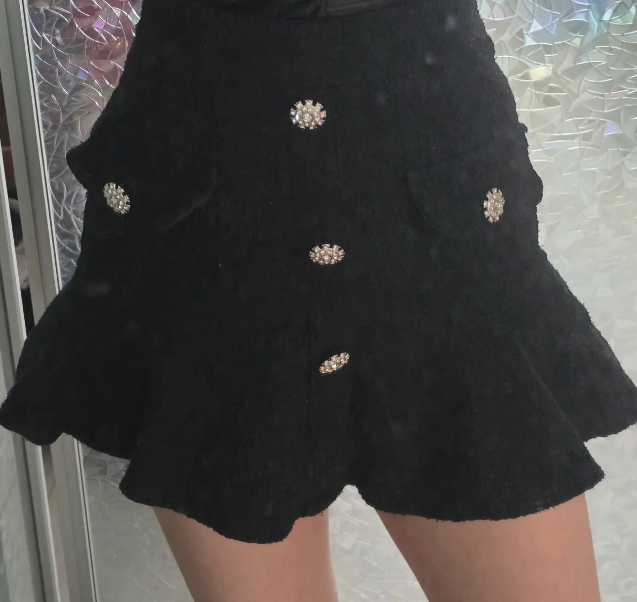 Korean Tweed Skirt image indicator(2)